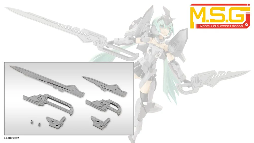 MSG Weapon Unit MW51J Customize Blade Set 01 - Image 2