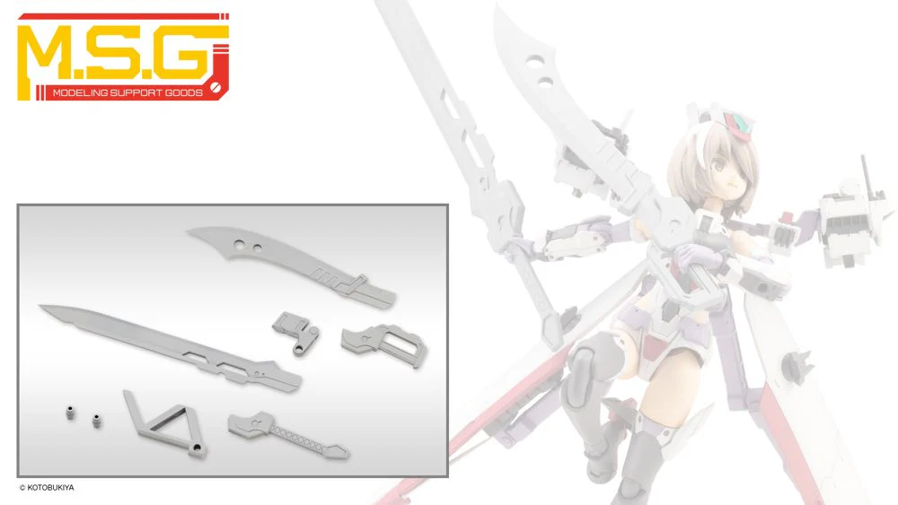MSG Weapon Unit MW54 Customize Blade Set 02 - Image 2