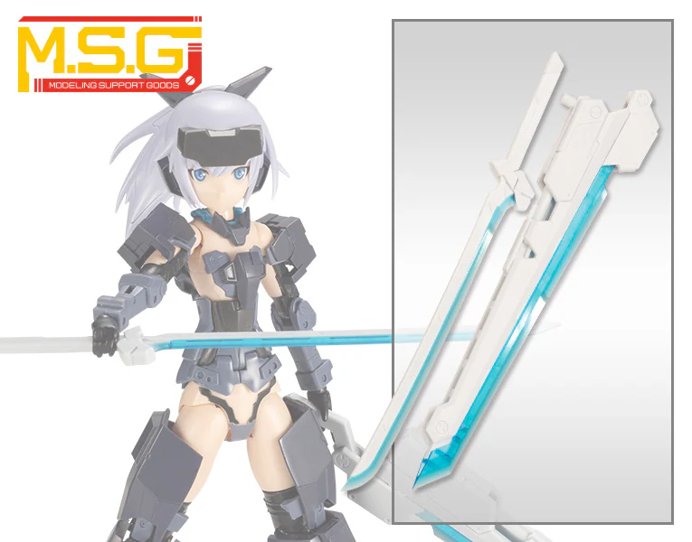 MSG Weapon Unit RW006 Samurai Master Sword (Special Crystal Blue Color) - Image 9