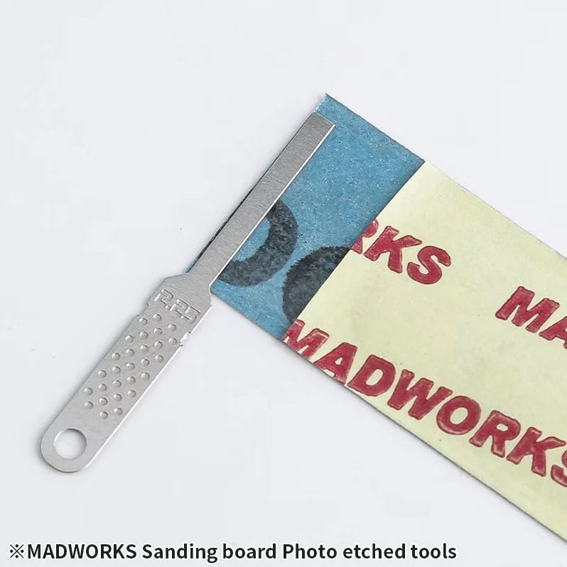 MT-12 Photo Etched Tools: Sanding Board (Strip) - Image 4