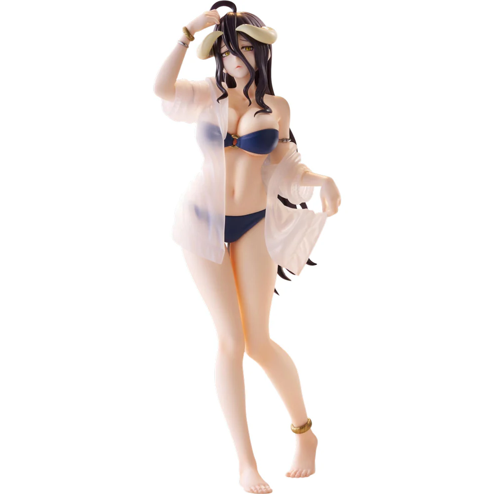 Muchute Figure: Albedo Aqua Ver. (Overlord)