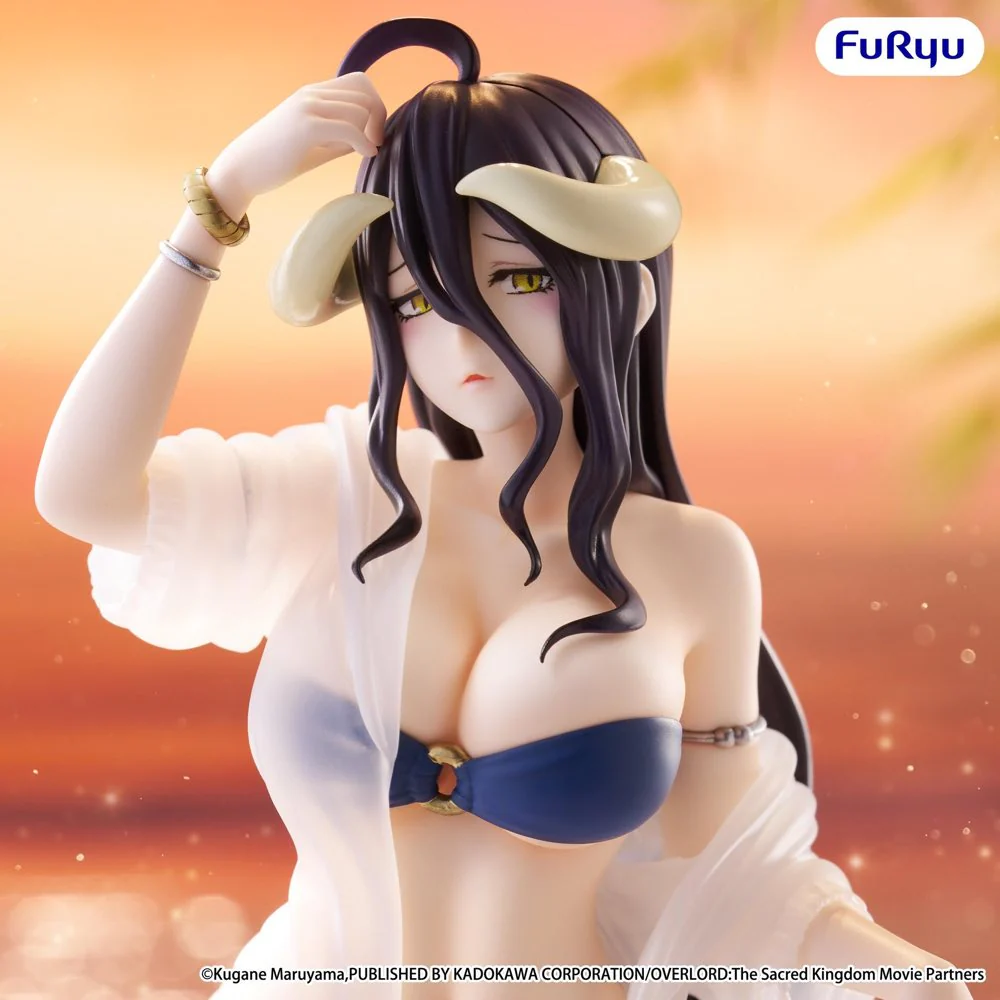 Muchute Figure: Albedo Aqua Ver. (Overlord) - Image 2