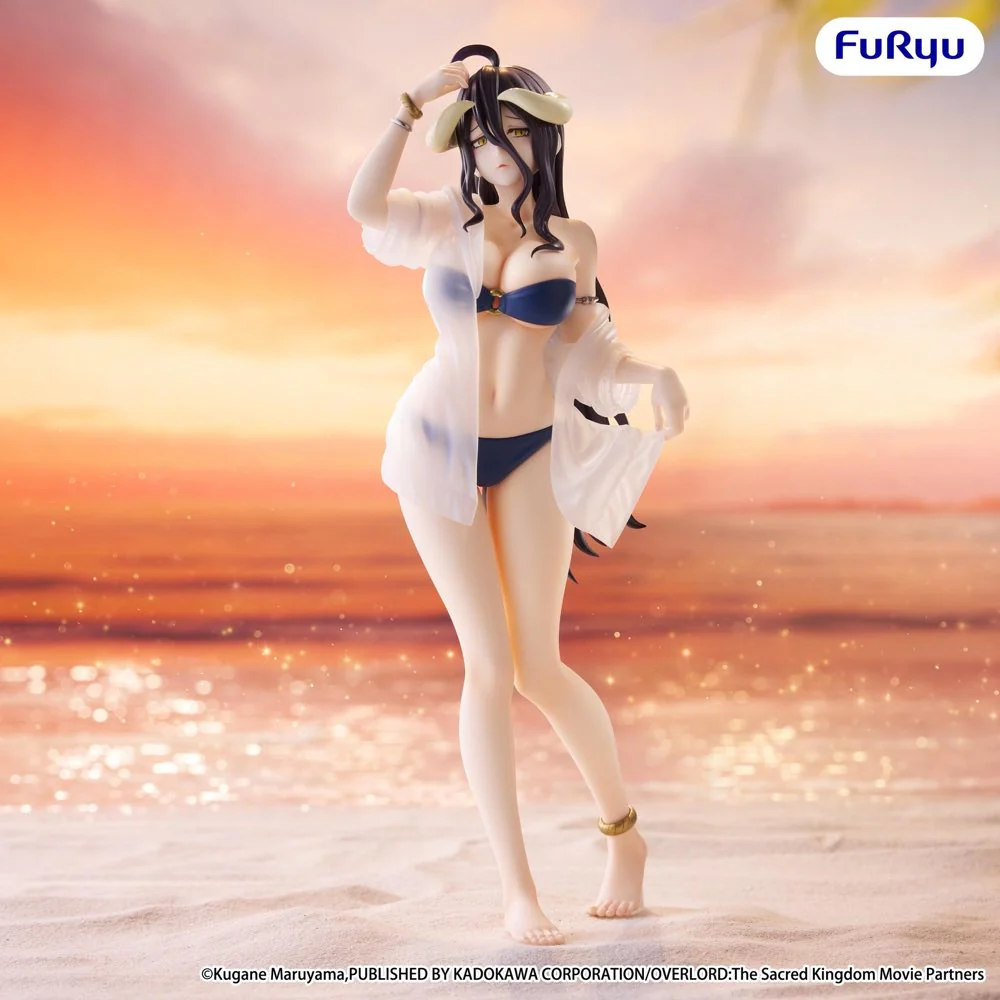 Muchute Figure: Albedo Aqua Ver. (Overlord) - Image 3