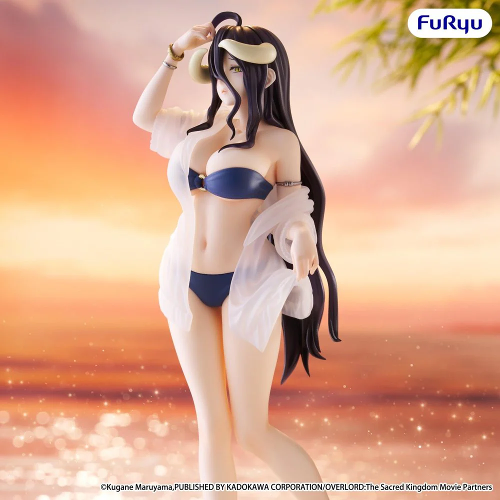 Muchute Figure: Albedo Aqua Ver. (Overlord) - Image 6