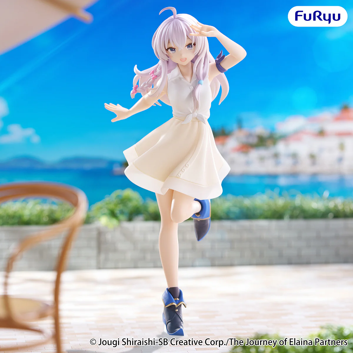 Muchute Figure: Elaina White Ver. (Wandering Witch: The Journey of Elaina) - Image 3