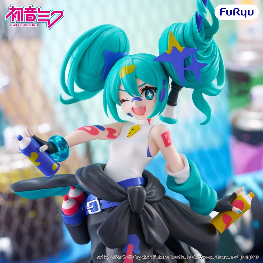 Muchute Figure: Hatsune Miku Paint Girl Another Color Ver. - Image 2