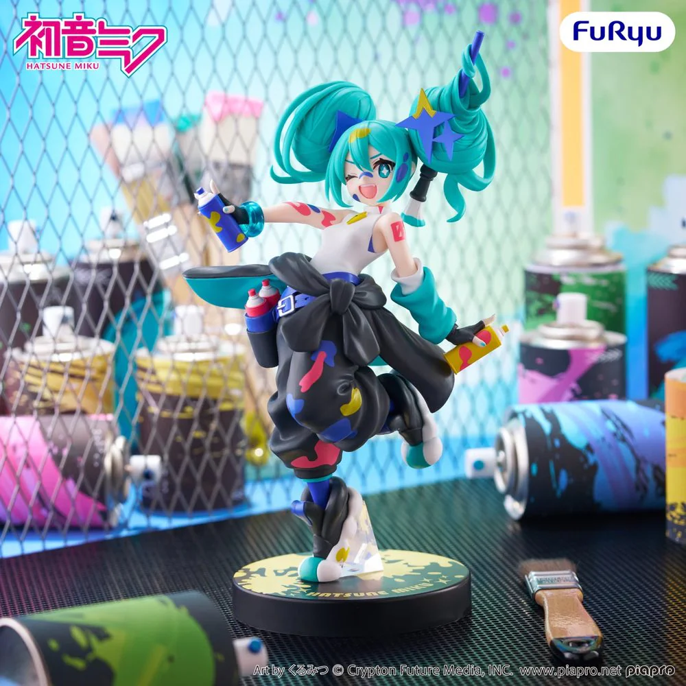 Muchute Figure: Hatsune Miku Paint Girl Another Color Ver. - Image 3