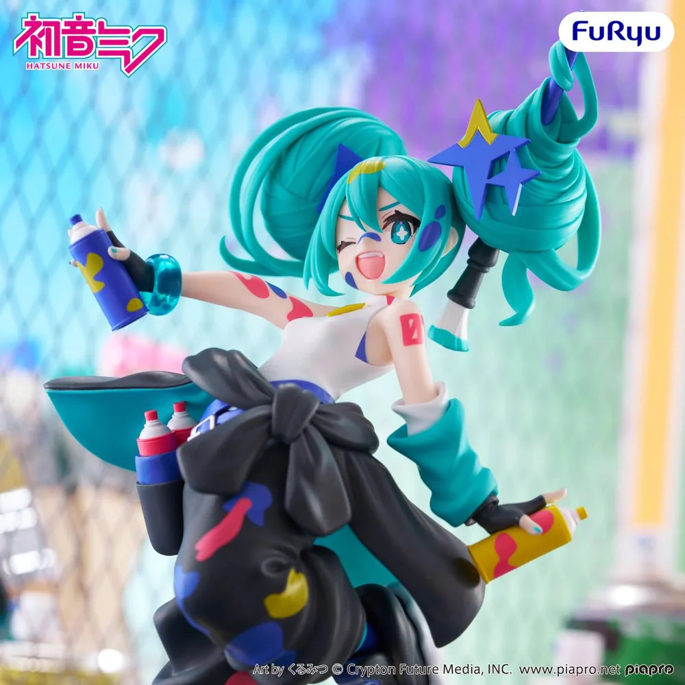 Muchute Figure: Hatsune Miku Paint Girl Another Color Ver. - Image 5