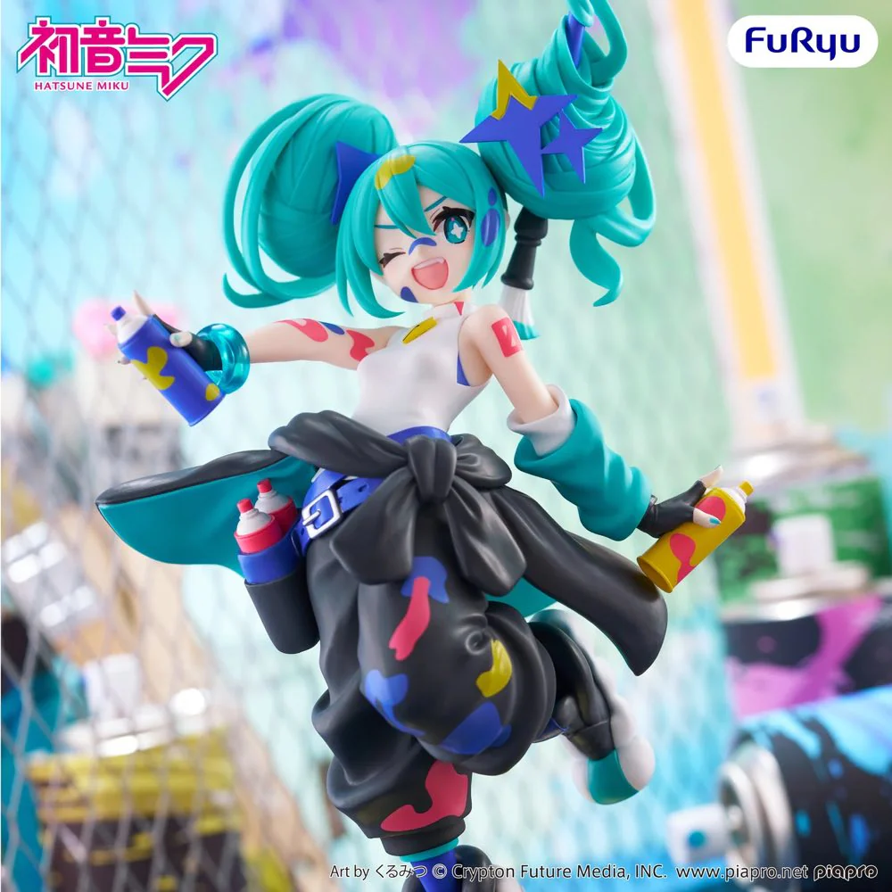 Muchute Figure: Hatsune Miku Paint Girl Another Color Ver. - Image 6