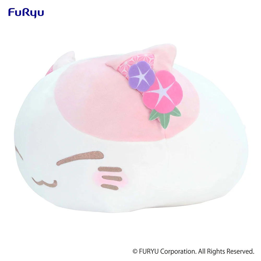 NemuNeko Pastel Pink Big Plush - Image 3