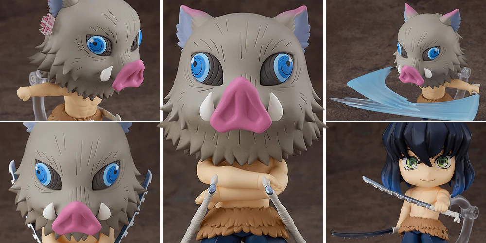 Nendoroid 1361 Inosuke Hashibira (Demon Slayer: Kimetsu no Yaiba) - Image 2