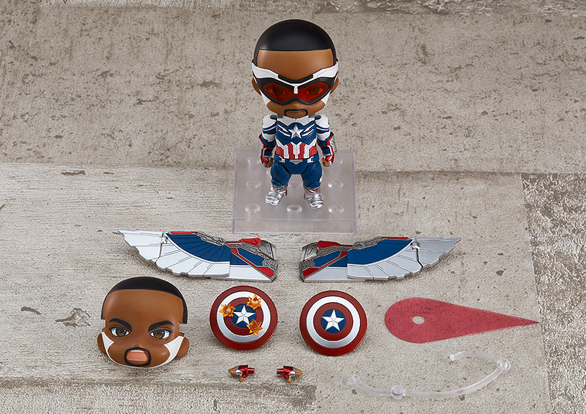 Nendoroid 1618-DX Captain America (Sam Wilson) DX - Image 2