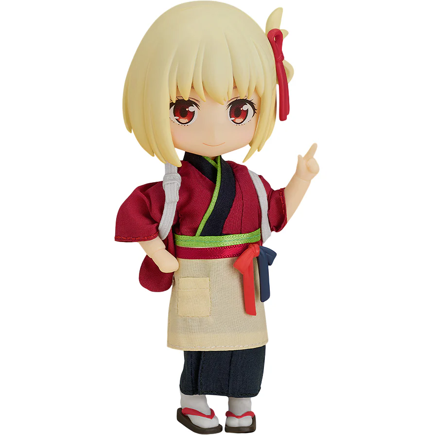 Nendoroid Doll Chisato Nishikigi: Cafe LycoReco Uniform Ver. (Lycoris Recoil)