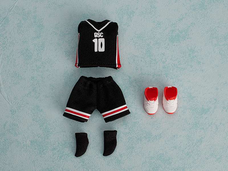 Nendoroid Doll Outfit Set: Basketball Uniform (Black) - Image 2