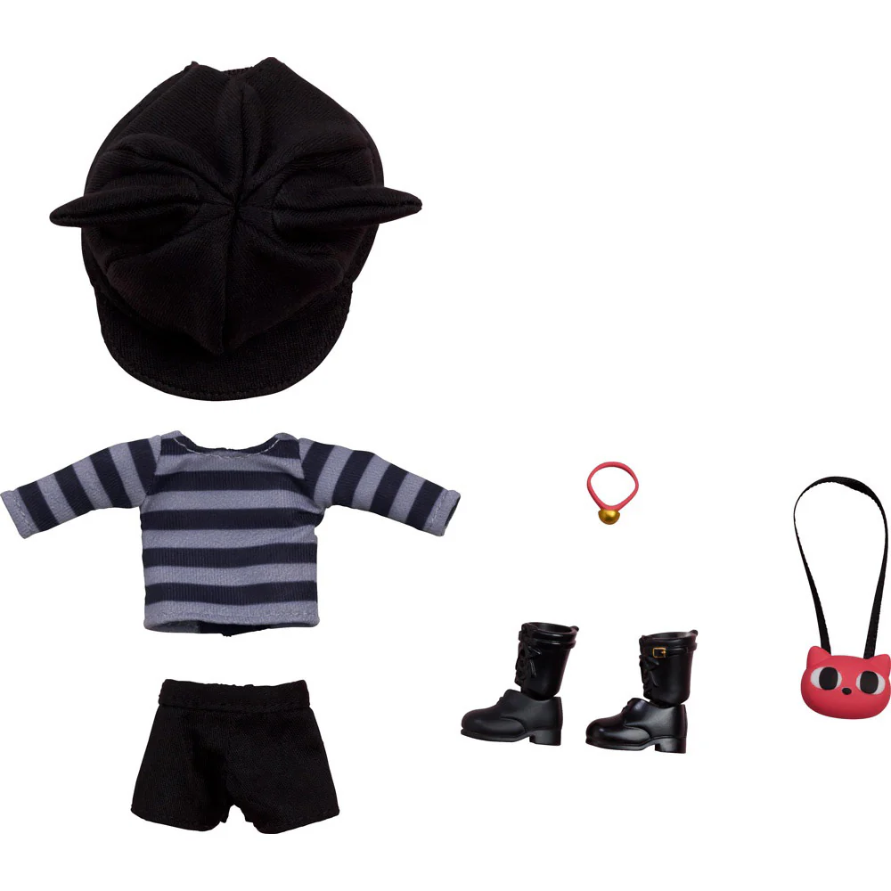 Nendoroid Doll Outfit Set: Cat-Themed Outfit (Gray)