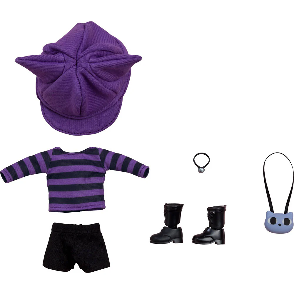 Nendoroid Doll Outfit Set: Cat-Themed Outfit (Purple)