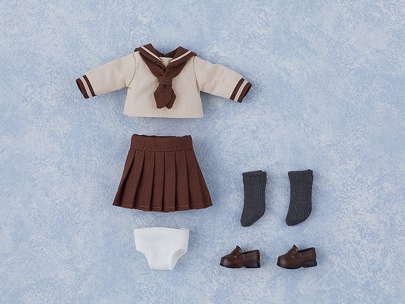 Nendoroid Doll Outfit Set: Long-Sleeved Sailor Outfit (Beige) - Image 2