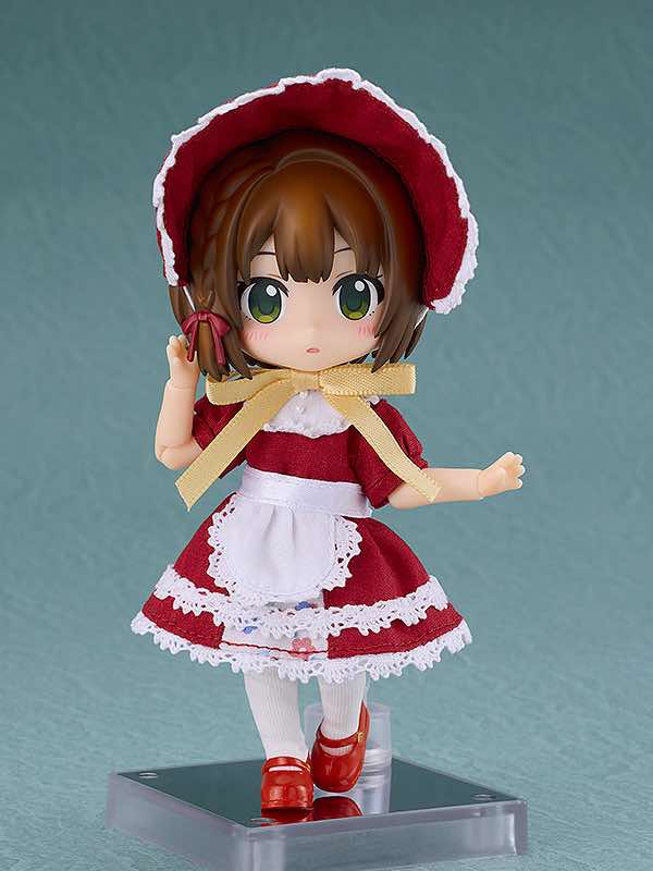 Nendoroid Doll Outfit Set: Old-Fashioned Dress (Red) - Image 4