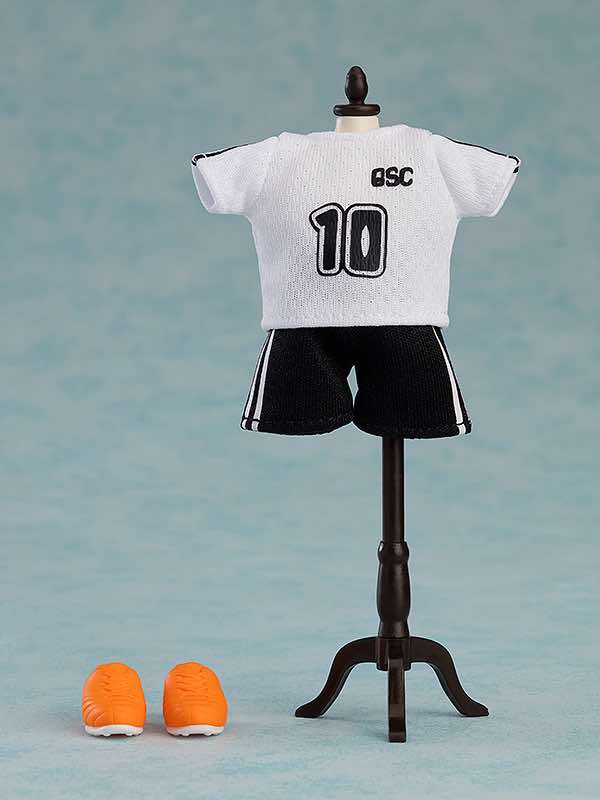 Nendoroid Doll Outfit Set: Soccer Uniform (White) - Image 3