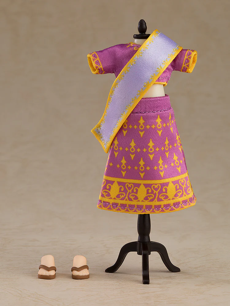Nendoroid Doll Outfit Set: World Tour India - Girl (Purple) - Image 3