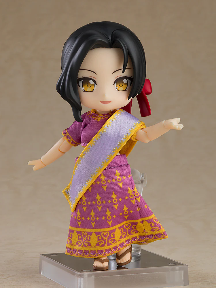 Nendoroid Doll Outfit Set: World Tour India - Girl (Purple) - Image 4