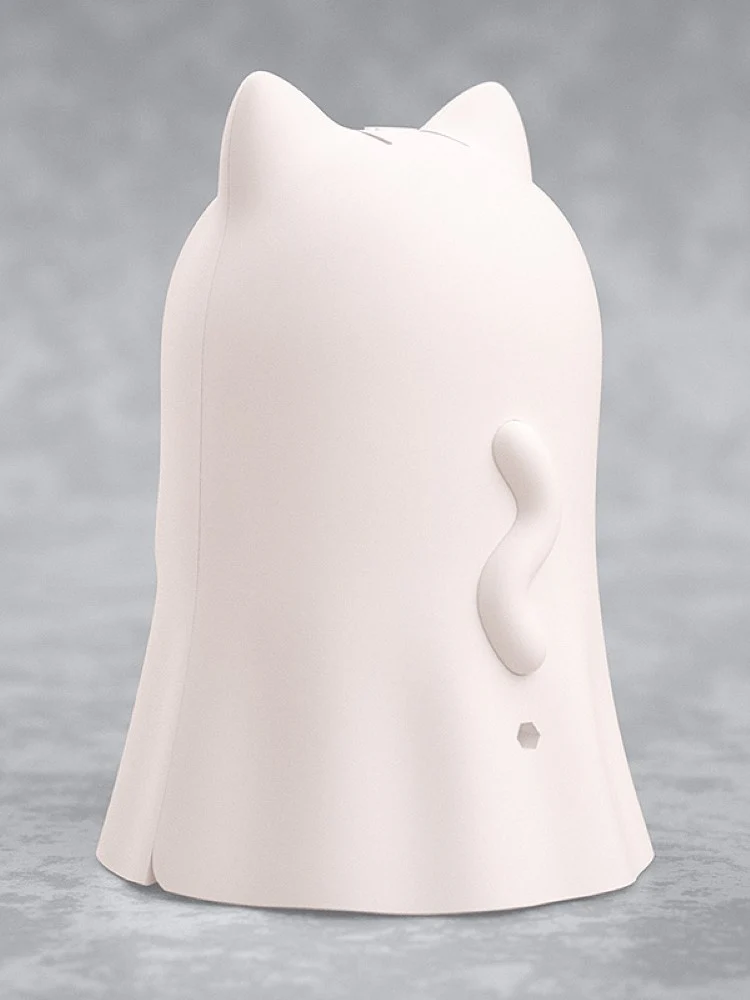 Nendoroid More Kigurumi Face Parts Case (Ghost Cat: White) - Image 3