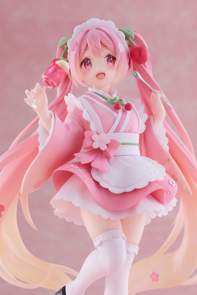 Newly Written Figure: Sakura Miku Japanese Cafe Ver. - Image 10