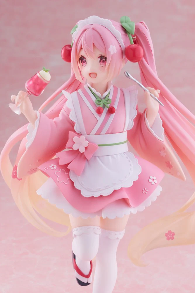 Newly Written Figure: Sakura Miku Japanese Cafe Ver. - Image 11