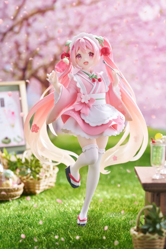 Newly Written Figure: Sakura Miku Japanese Cafe Ver. - Image 12