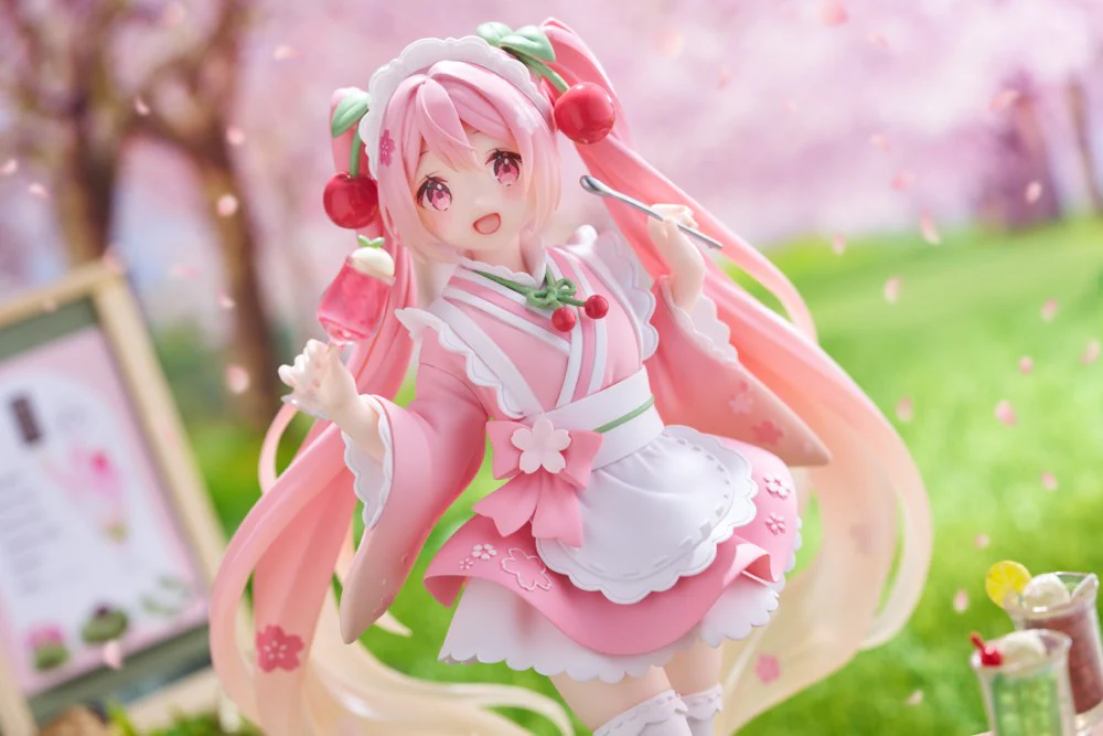 Newly Written Figure: Sakura Miku Japanese Cafe Ver. - Image 13