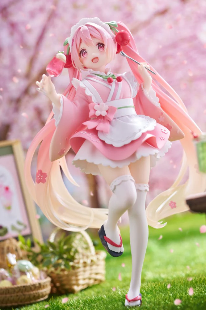 Newly Written Figure: Sakura Miku Japanese Cafe Ver. - Image 14