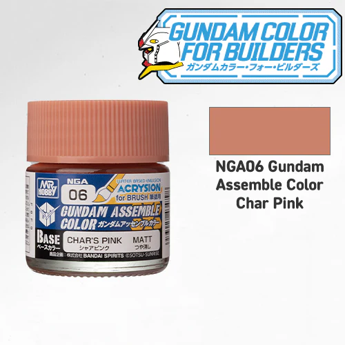 NGA06 Gundam Assemble Color Char Pink