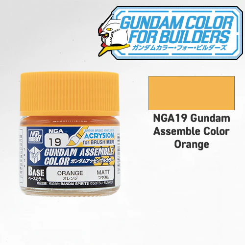 NGA19 Gundam Assemble Color Orange