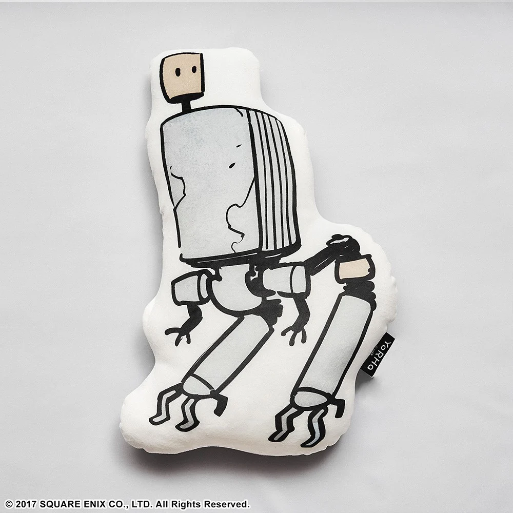 NieR:Automata Fluffy Fluffy Die-cut Cushion- POD 042 & POD 153 - Image 2