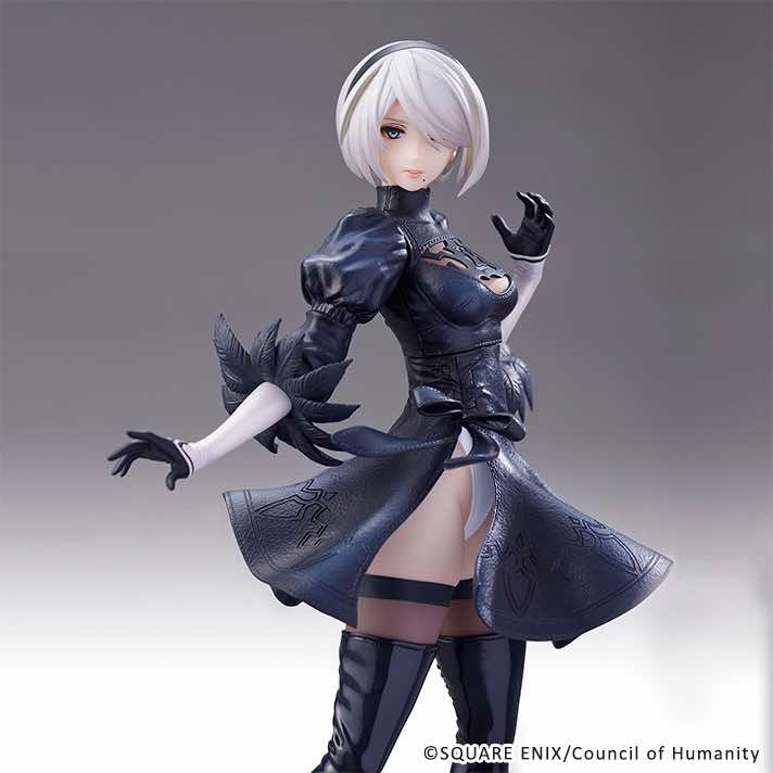 NieR:Automata Ver1.1a Statuette - 2B (YoRHa No. 2 Type B) No Visor Ver. - Image 3