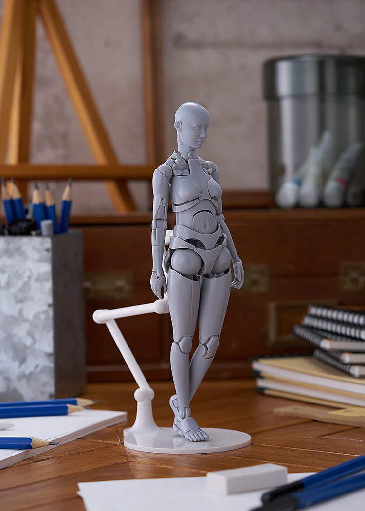 Nishimura Style Drawing Doll Olive Gray - Image 10