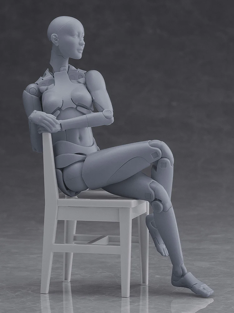 Nishimura Style Drawing Doll Olive Gray - Image 3