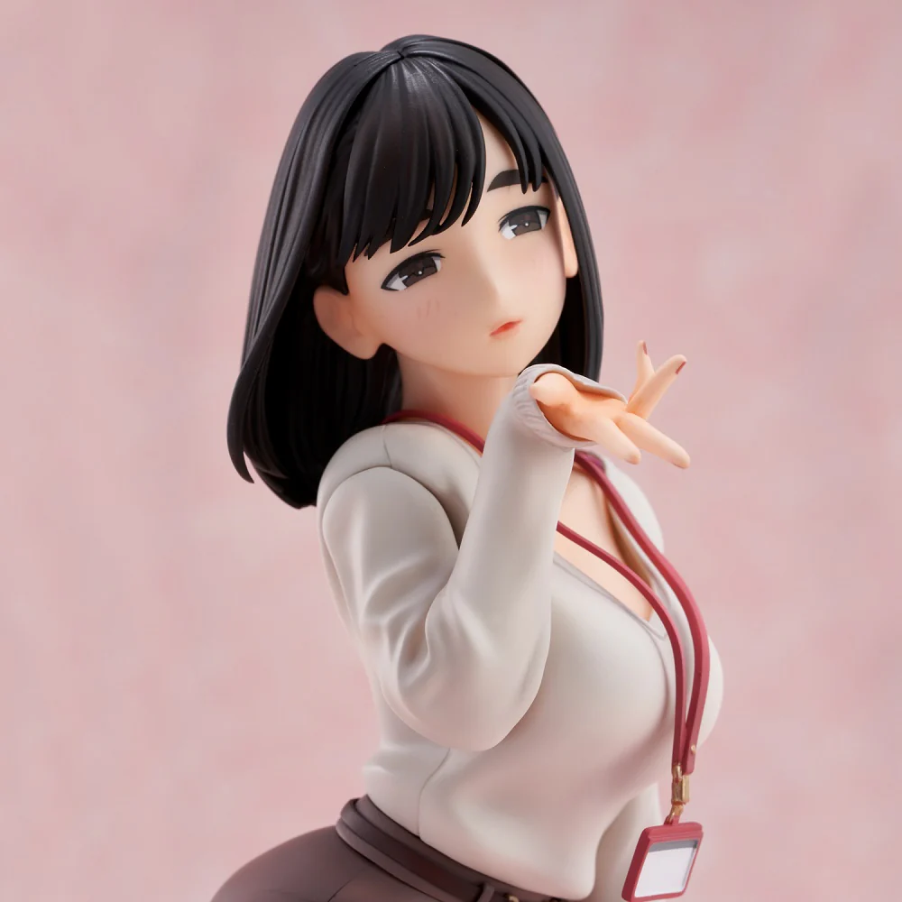 Ganbare Doukichan Kouhai-chan Non-Scale Figure Limited Throw Kiss Ver. - Image 7
