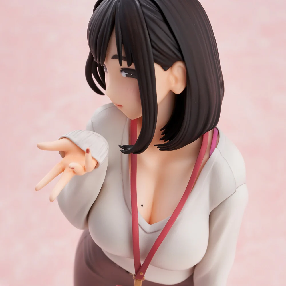 Ganbare Doukichan Kouhai-chan Non-Scale Figure Limited Throw Kiss Ver. - Image 9