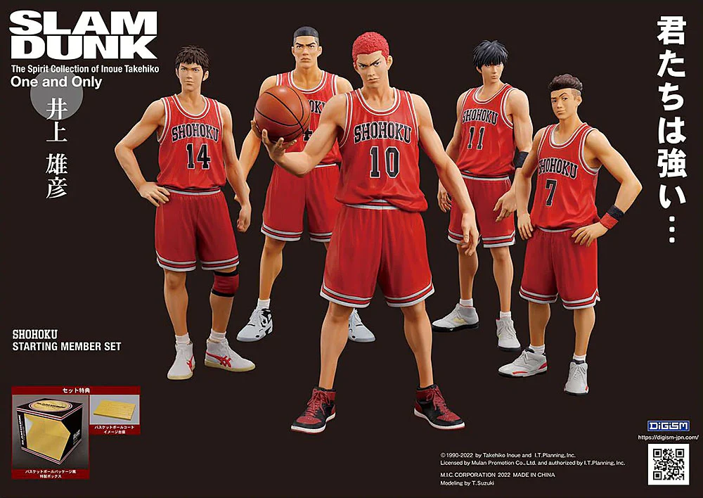 Non-Scale One and Only Shohoku Starting Member (Slam Dunk) - Image 9