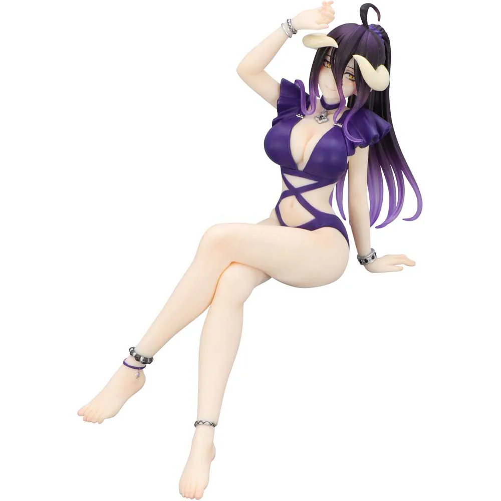 Noodle Stopper Figure: Albedo Swimsuit Dark Purple Color Ver. (Overlord)