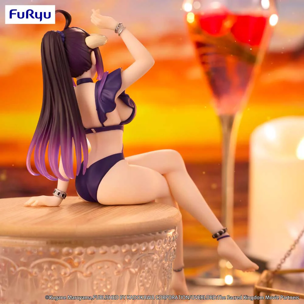 Noodle Stopper Figure: Albedo Swimsuit Dark Purple Color Ver. (Overlord) - Image 12