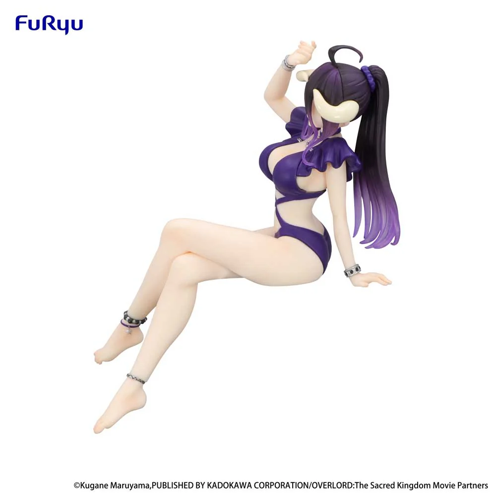 Noodle Stopper Figure: Albedo Swimsuit Dark Purple Color Ver. (Overlord) - Image 4
