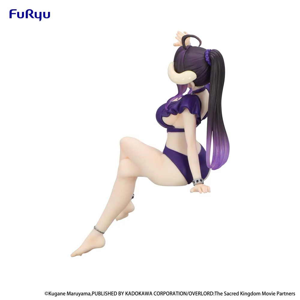 Noodle Stopper Figure: Albedo Swimsuit Dark Purple Color Ver. (Overlord) - Image 5