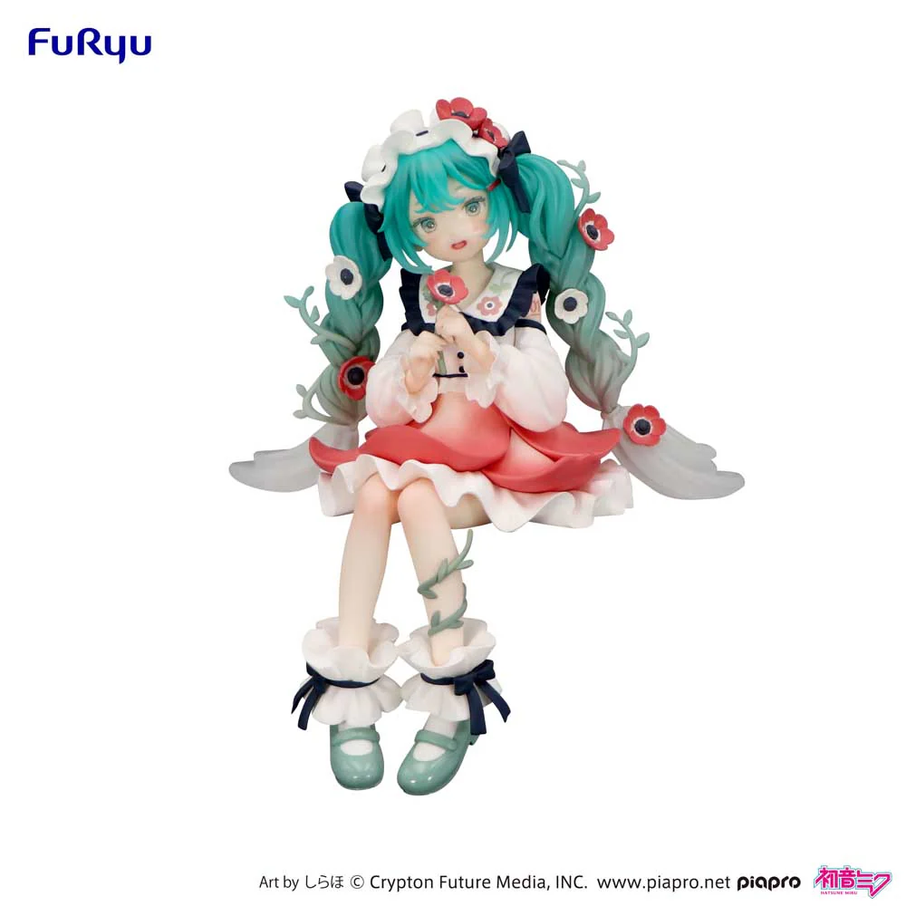 Noodle Stopper Figure: Hatsune Miku Flower Fairy Anemone Ver. - Image 3