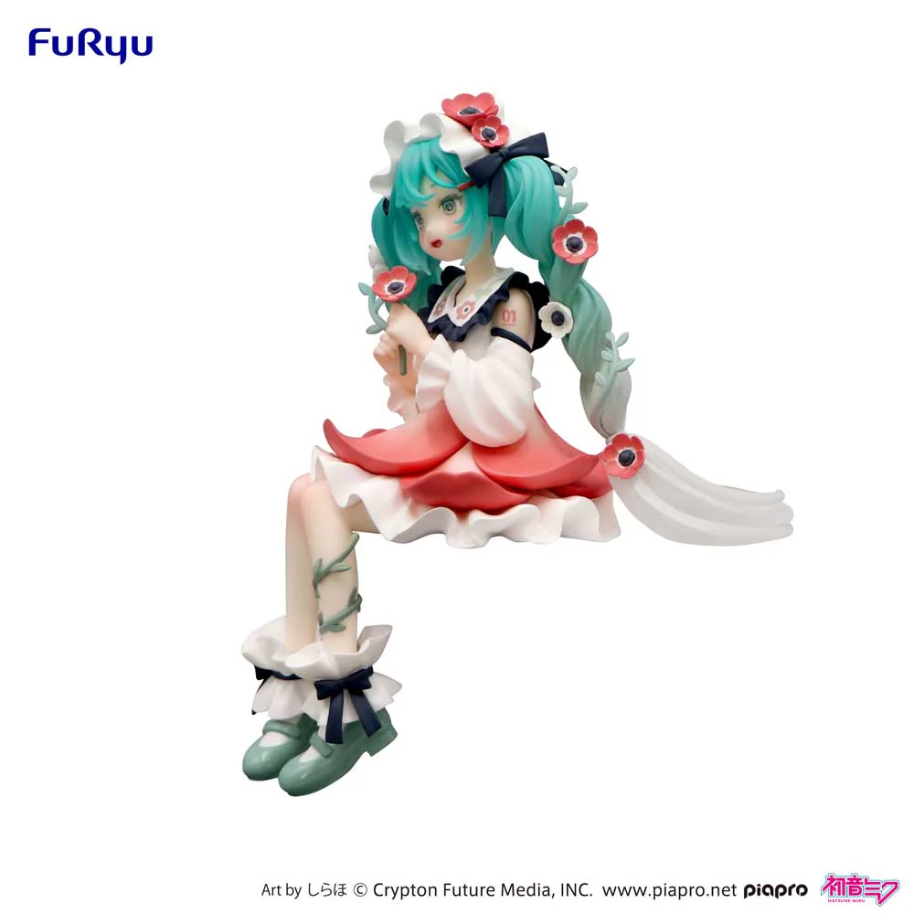 Noodle Stopper Figure: Hatsune Miku Flower Fairy Anemone Ver. - Image 4