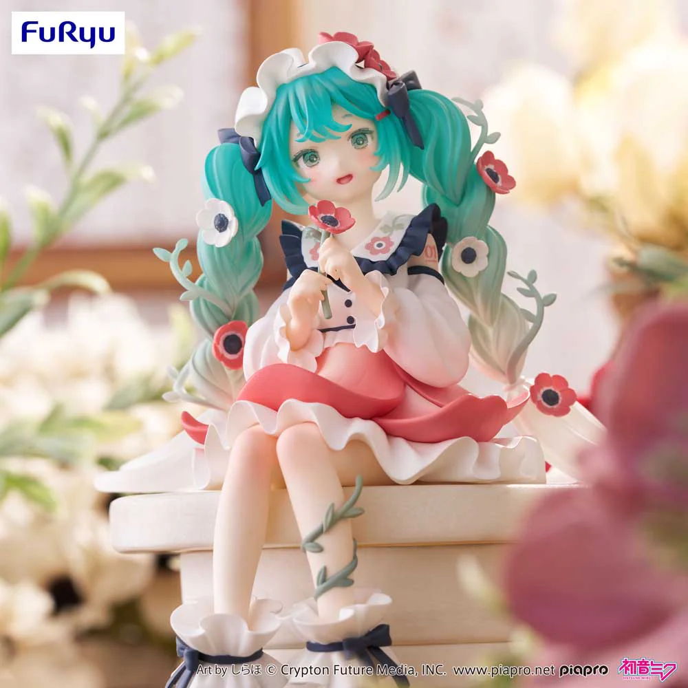 Noodle Stopper Figure: Hatsune Miku Flower Fairy Anemone Ver. - Image 7