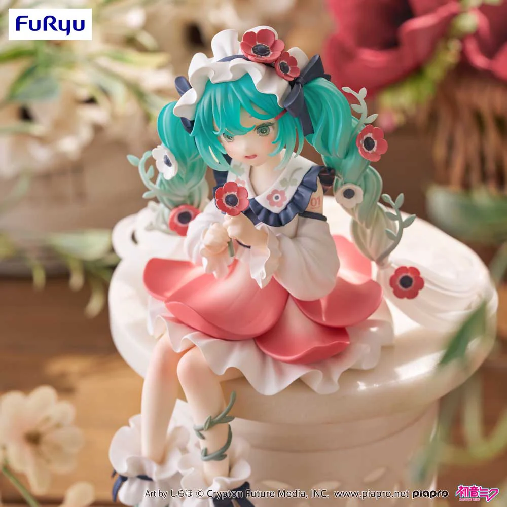 Noodle Stopper Figure: Hatsune Miku Flower Fairy Anemone Ver. - Image 9