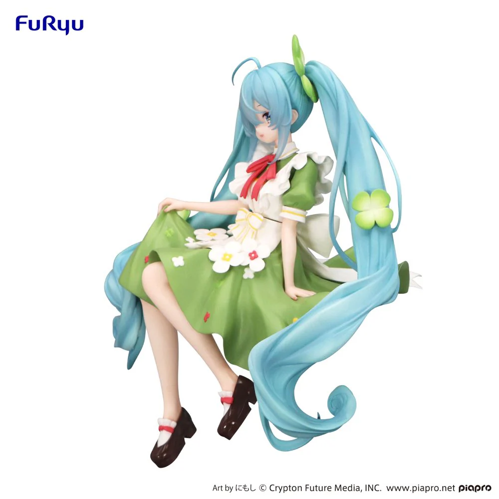 Noodle Stopper Figure: Hatsune Miku Flower Fairy Clover Ver. - Image 3