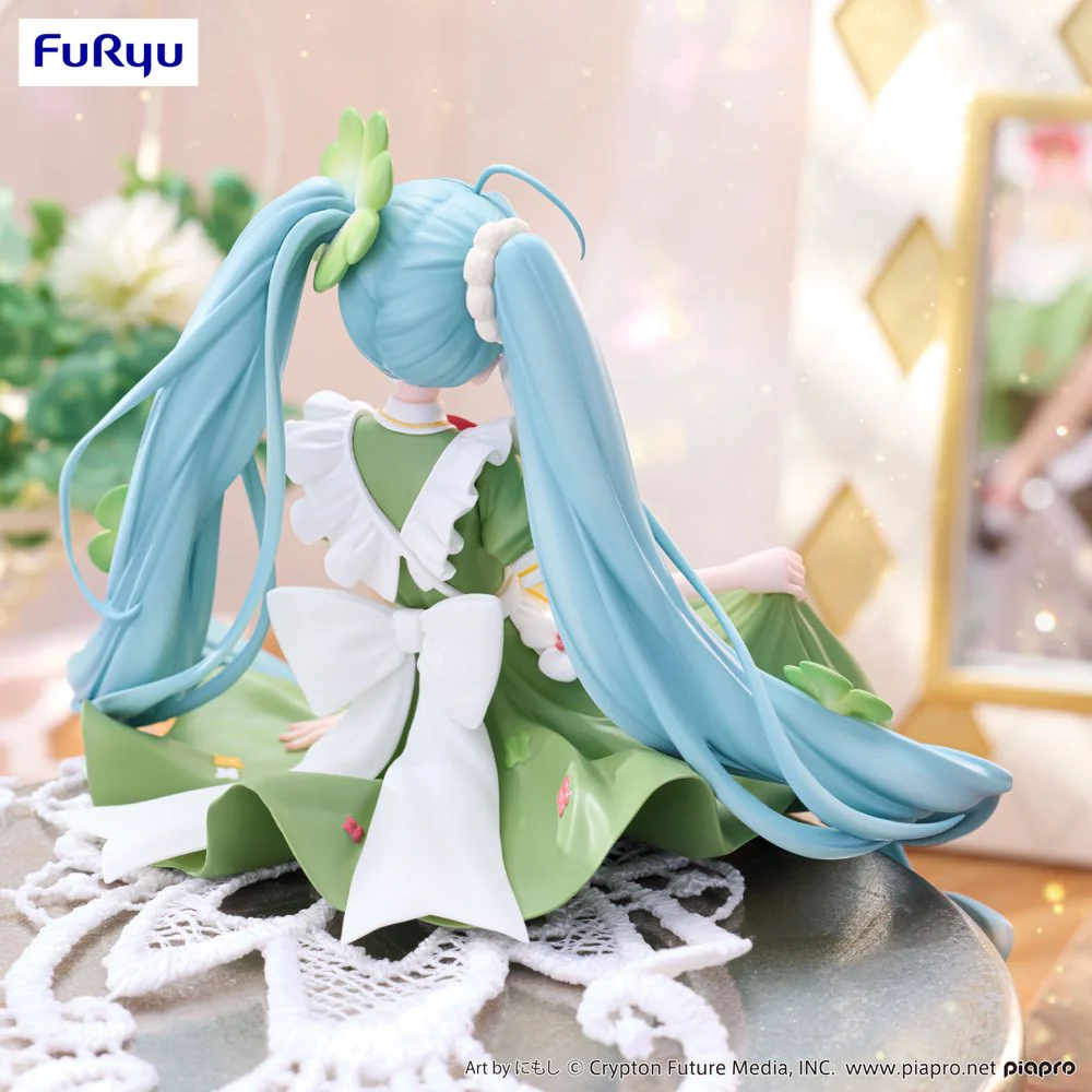 Noodle Stopper Figure: Hatsune Miku Flower Fairy Clover Ver. - Image 8